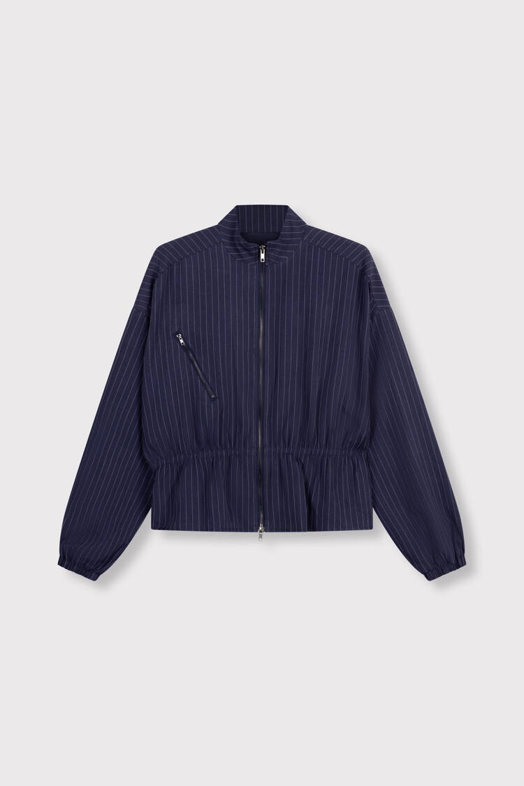 REFINED DEPARTMENT REFINED DEPARTMENT PINSTRIPE JACKET ELYSIA