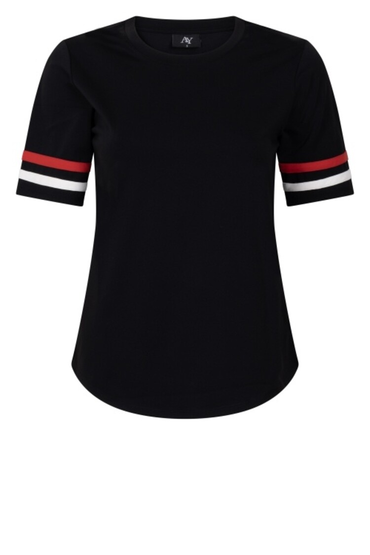 ANN&YOU ANN&YOU T-SHIRT FAME BLACK-RED