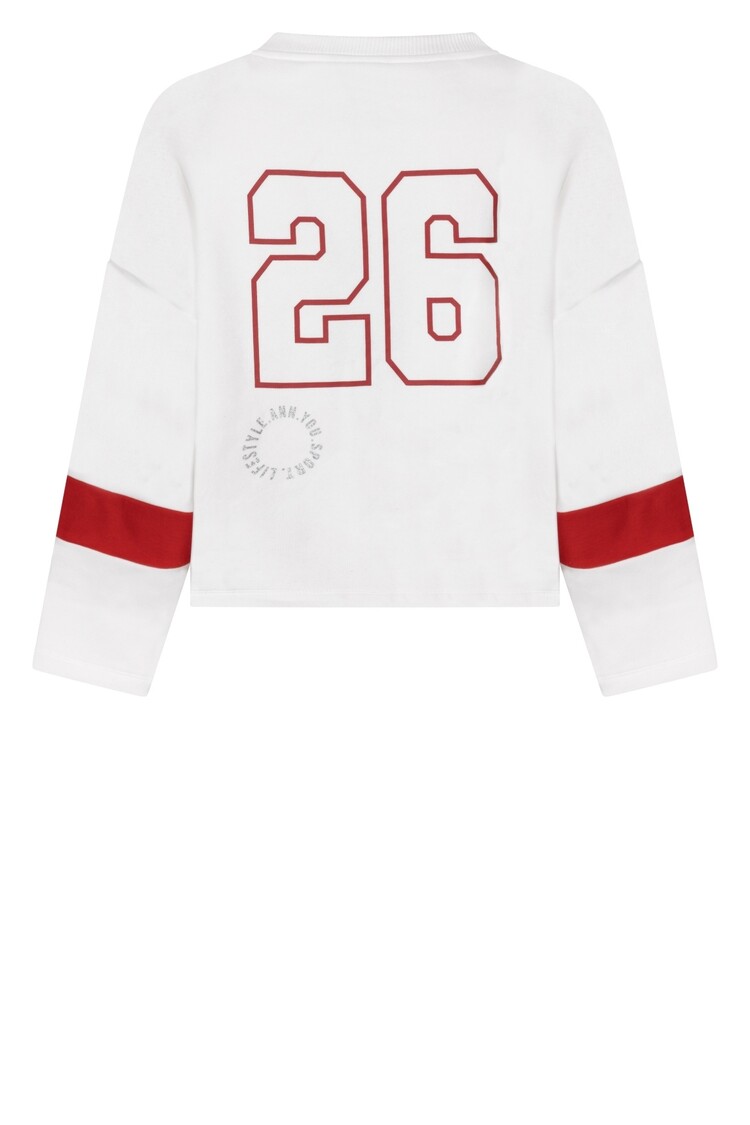ANN&YOU ANN&YOU SWEATER LUX OFFWHITE-RED