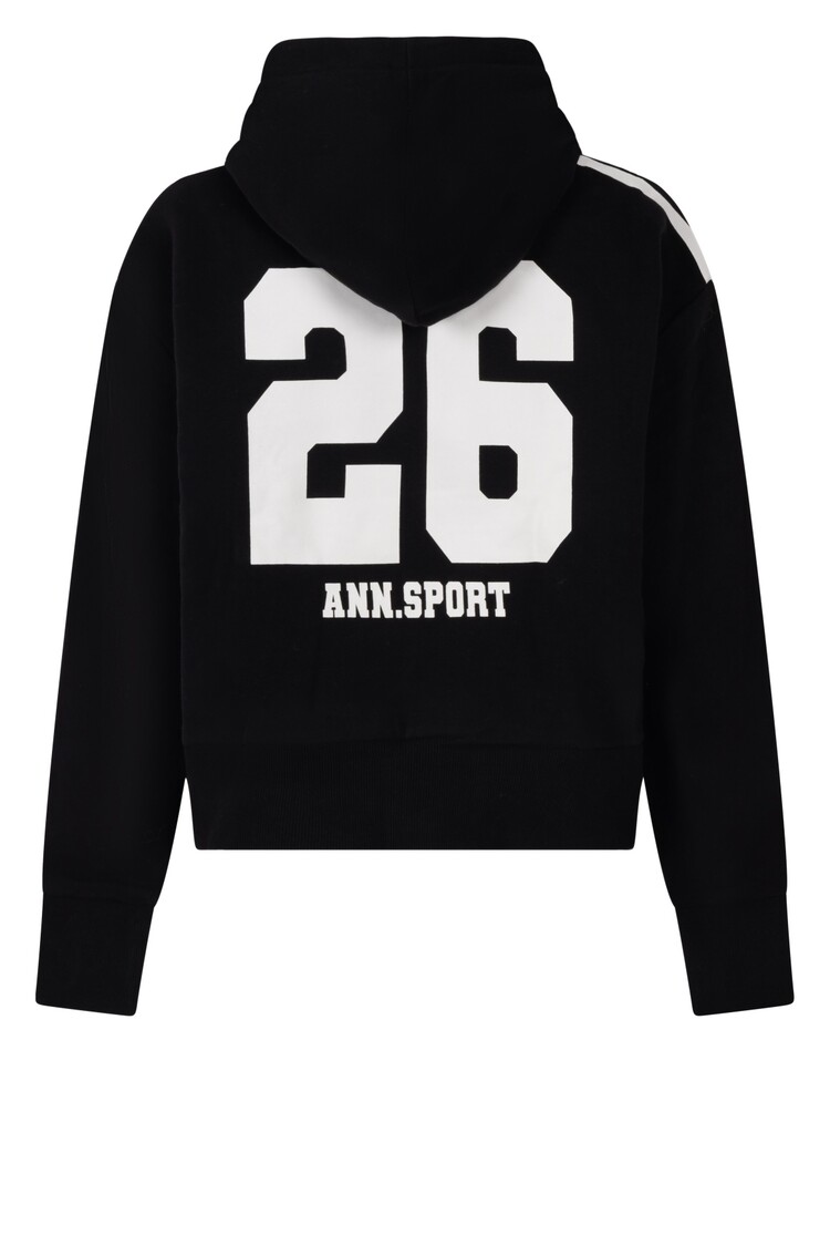 ANN&YOU ANN&YOU HOODIE KIMI BLACK