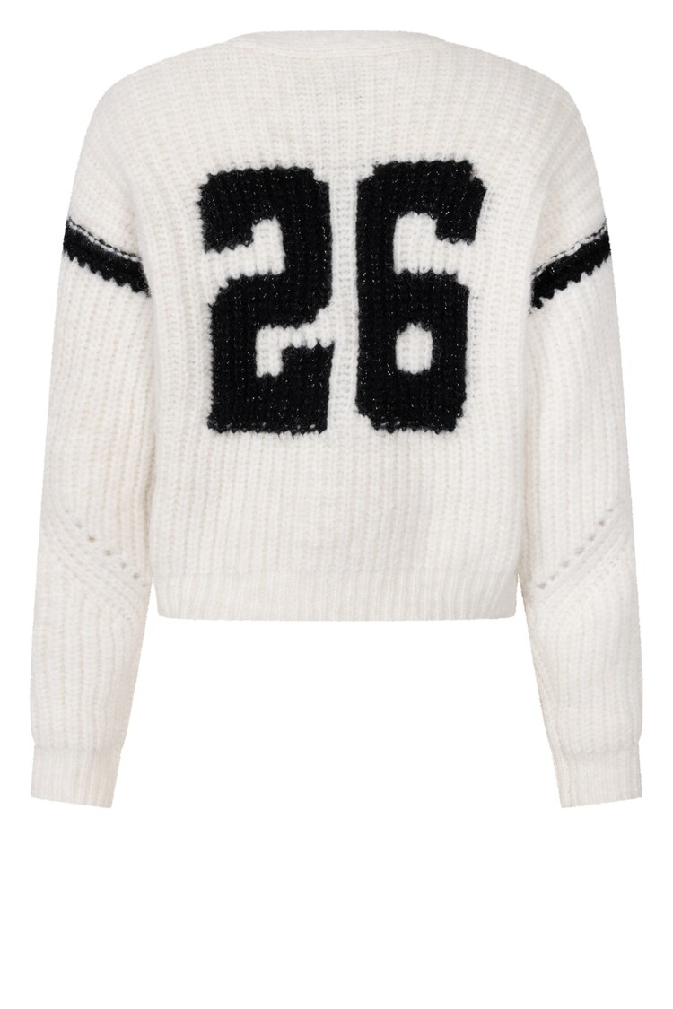 ANN&YOU ANN&YOU CARDIGAN CAMMY OFFWHITE BLACK