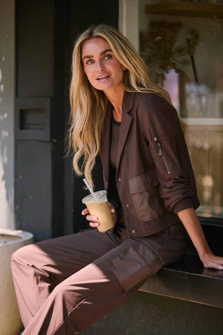 ANN&YOU ANN&YOU JACKET ARIA ESPRESSO