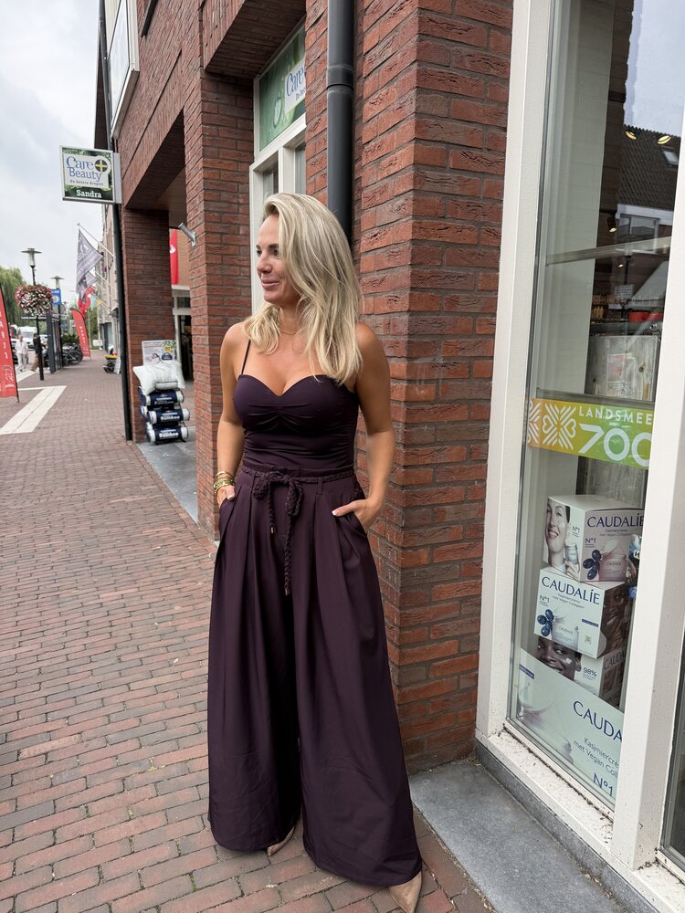 BODYSTOCKIG BURGENDY