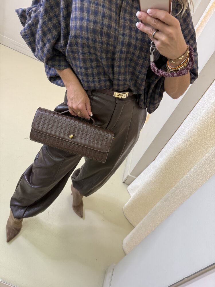 BAG GEVLOCHTEN BRUIN