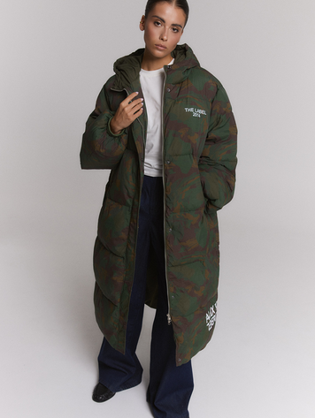 ALIX THE LABEL ALIX THE LABEL CAMOUFLAGE COAT