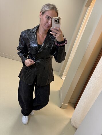 BLAZER PU SNAKE