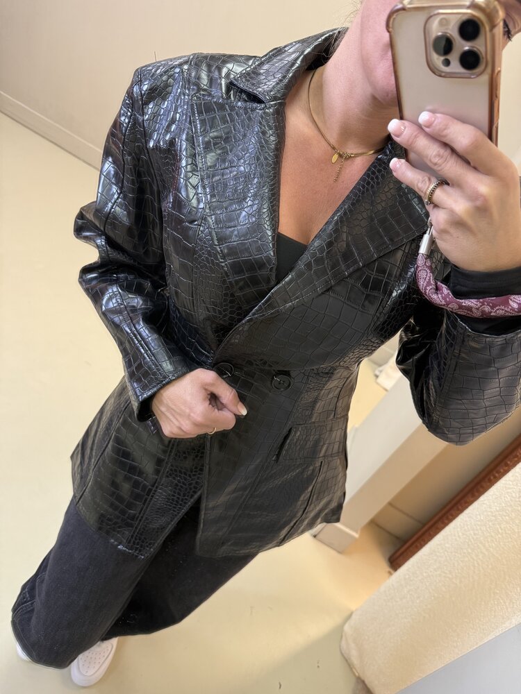 BLAZER PU SNAKE