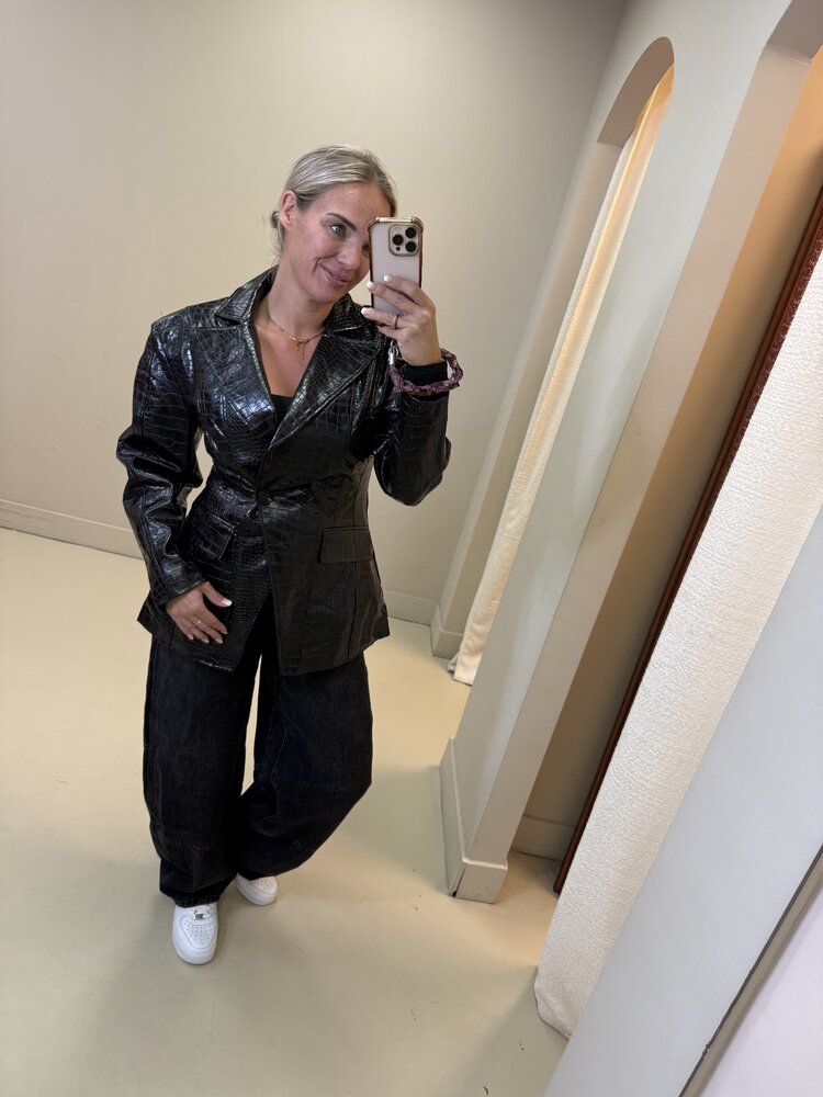 BLAZER PU SNAKE