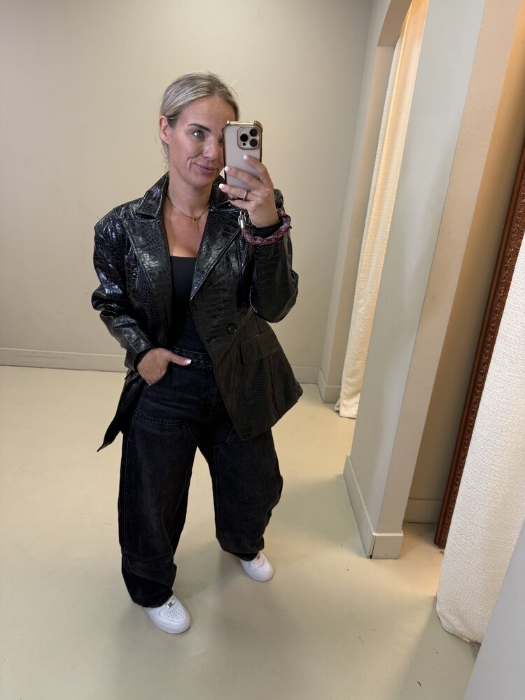 BLAZER PU SNAKE