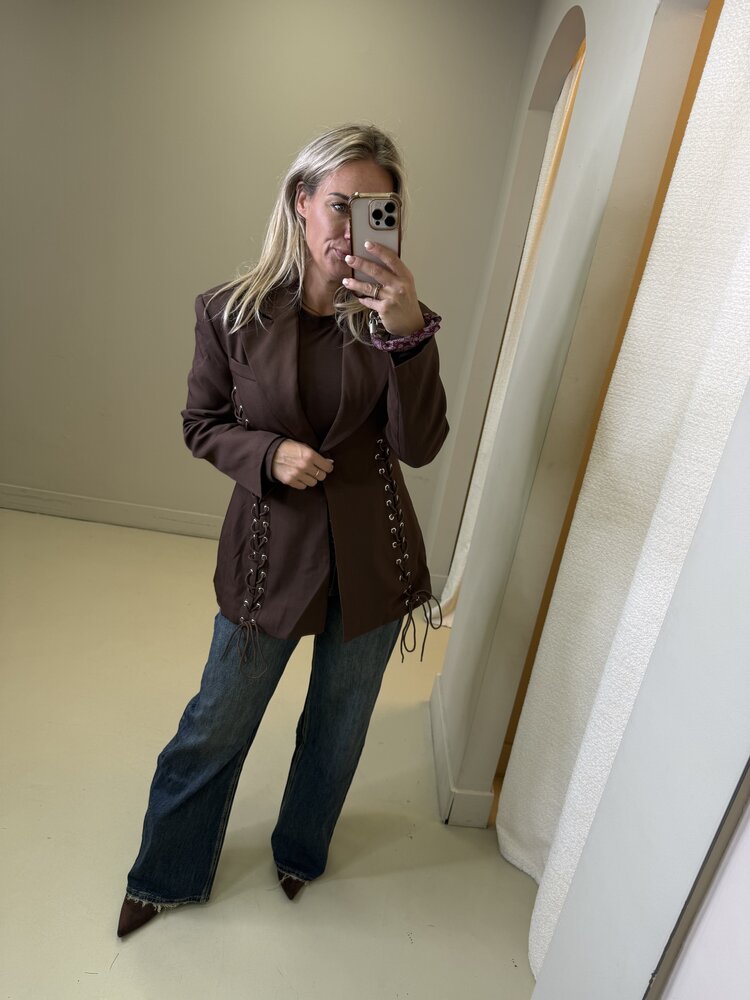 BLAZER VETERSTRIK BRUIN