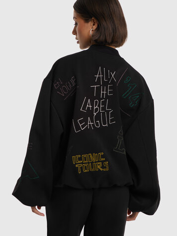 ALIX THE LABEL ALIX THE LABEL ARTWORK BOMBER