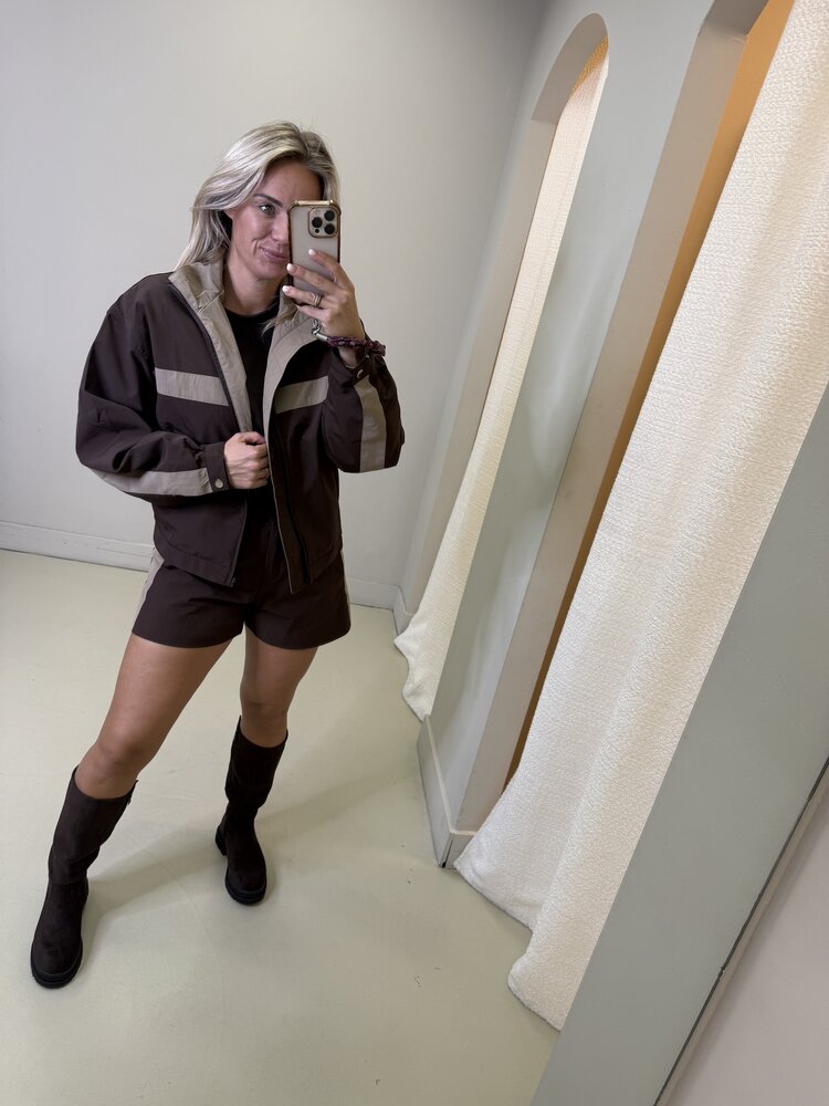 JACKET IVY CHOCO