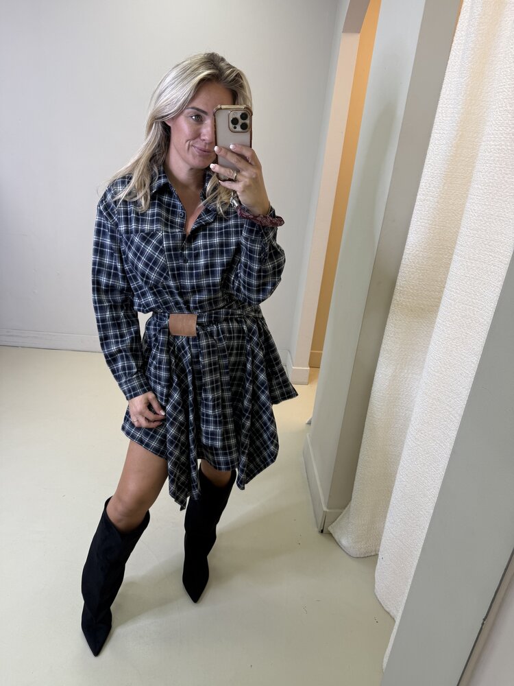 2 DELIG SET RUIT BLAUW