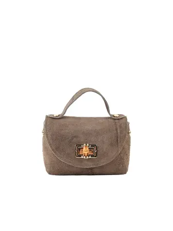 LEDEREN HANDTAS SUEDE
