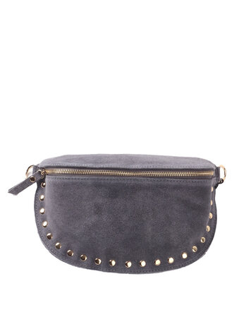 BELTBAG SUEDE GRIJS