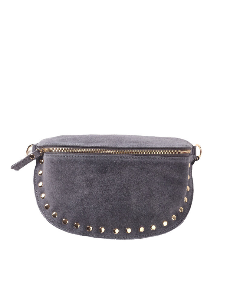 BELTBAG SUEDE GRIJS