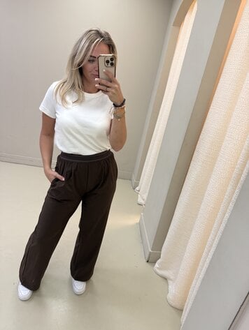 T-SHIRT WIT BASIC