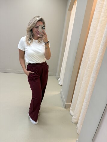 PANTS ELLE BORDEAUX