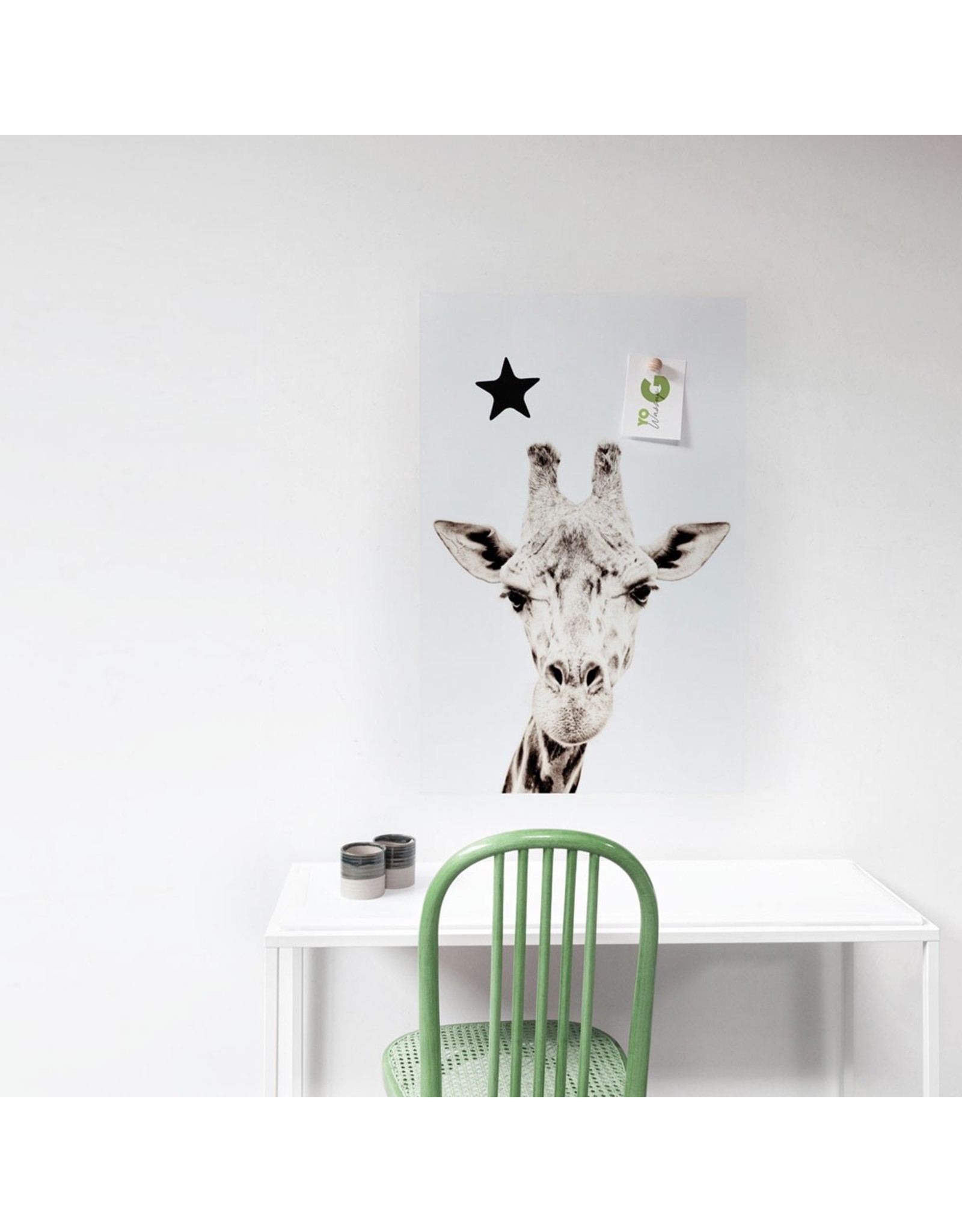 Magneetsticker giraf 60 x 91,5 cm