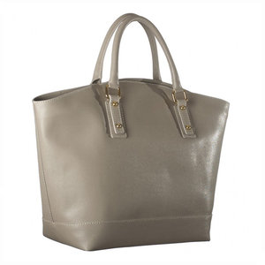 Handtas - shopper in beige  leer