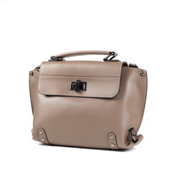 Taupe leren tas