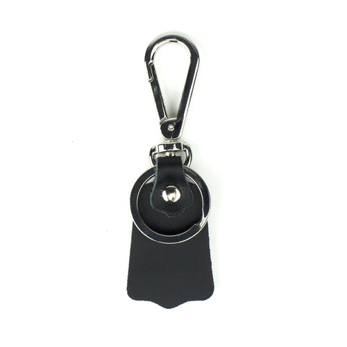 Leren sleutelhanger zwart Leren sleutelhanger zwart