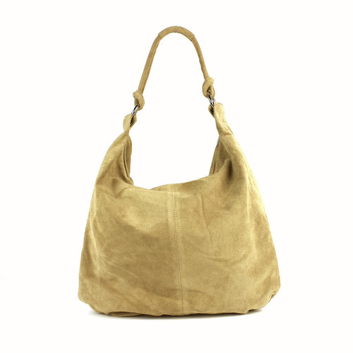 Suède shopper camel: B-keus Suède shopper camel: B-keus