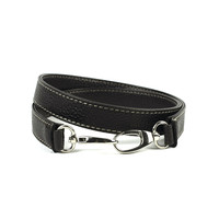 Donkerbruine schouderriem