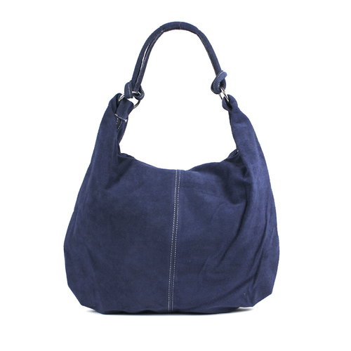 Suède shopper jeansblauw: B-keus 3 Suède shopper jeansblauw: B-keus 3