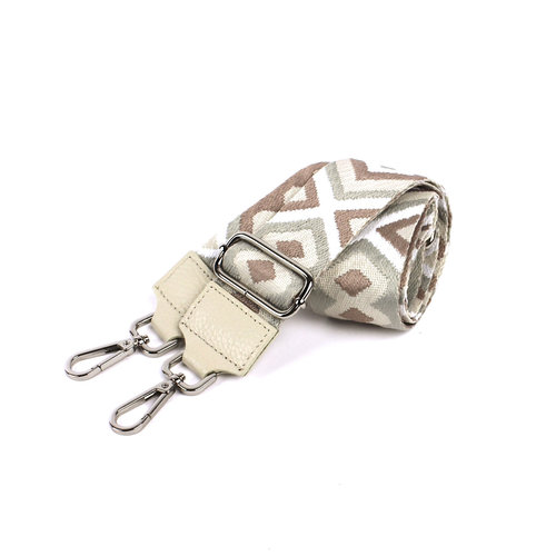 Beige-oudroze schouderband Beige-oudroze schouderband