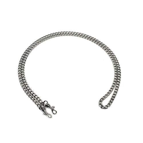 Zilverkleurige schouderketting S 120 cm Zilverkleurige schouderketting S 120 cm