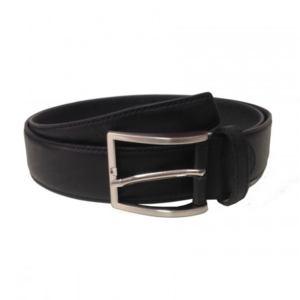 Heren riem, zwart leer Heren riem, zwart leer