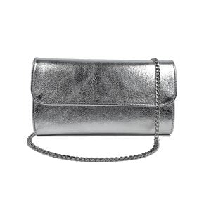 Zilveren clutch