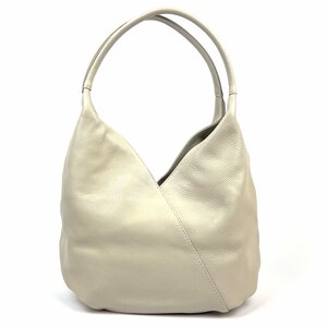 Italiaanse leren tas  diagonaal, beige