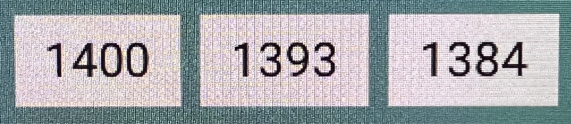 winnende ordernummers