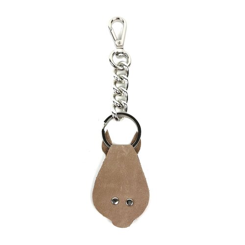 Leren sleutelhanger - tashanger paard