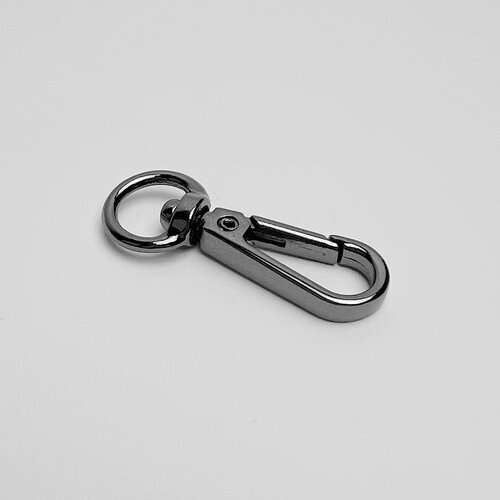 Gunmetal musketonhaak - clip voor onze kettingen - Elis