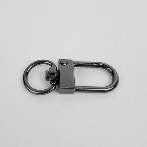 Gunmetal musketonhaak - clip voor onze kettingen - Doem