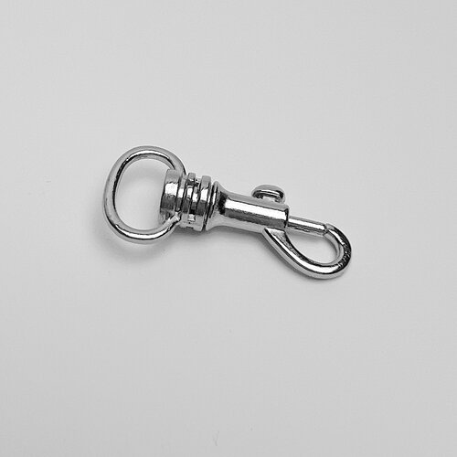Zilverkleurige musketonhaak - clip voor onze kettingen - Lelo