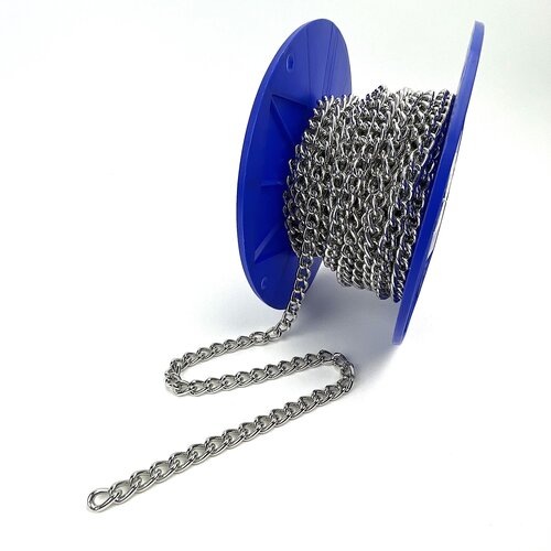 Ketting met ronde schakels M per meter