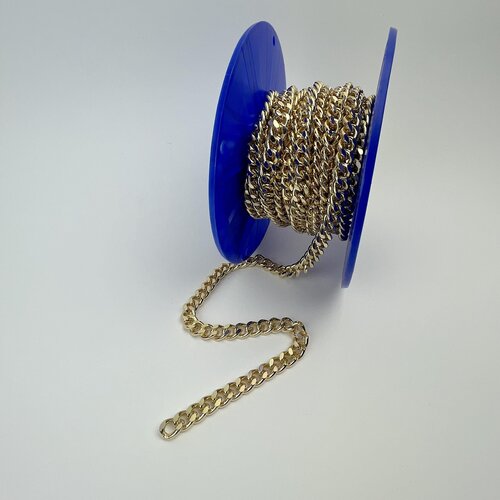 Ketting met facetgeslepen schakels M per meter