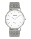 Oozoo Timepieces Oozoo C9901 - Zilver Meshband