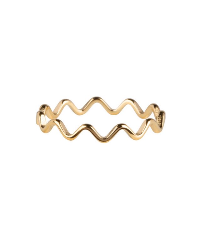 Charmins Ring R779 - Goud