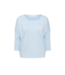 Saint Tropez Mila R-Neck Pullover - Heather Melange