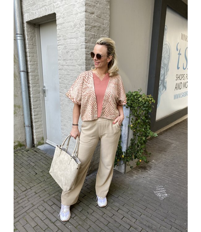 MbyM Phillipa Pant - White Pepper