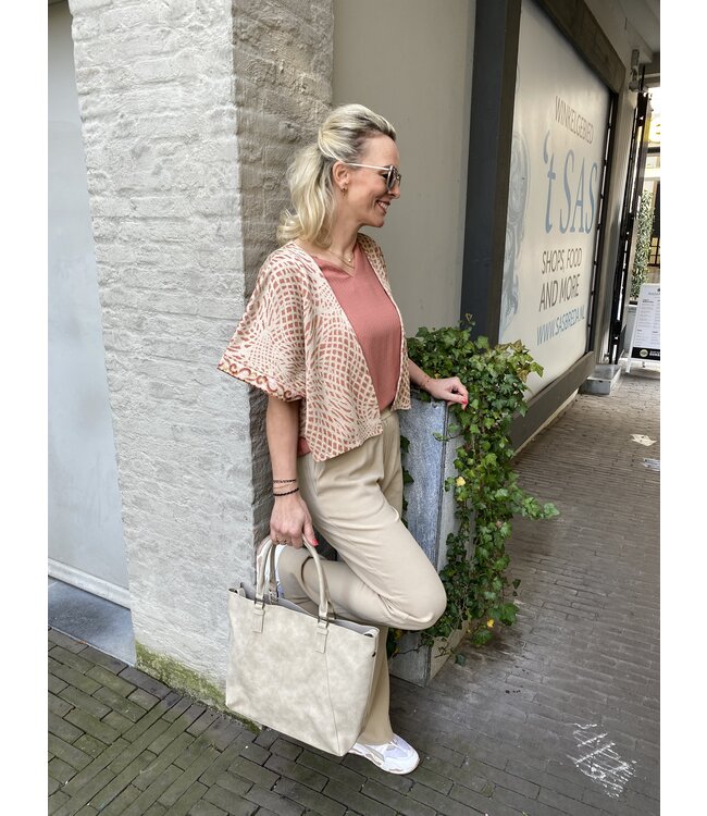 MbyM Phillipa Pant - White Pepper