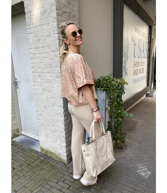 MbyM Phillipa Pant - White Pepper