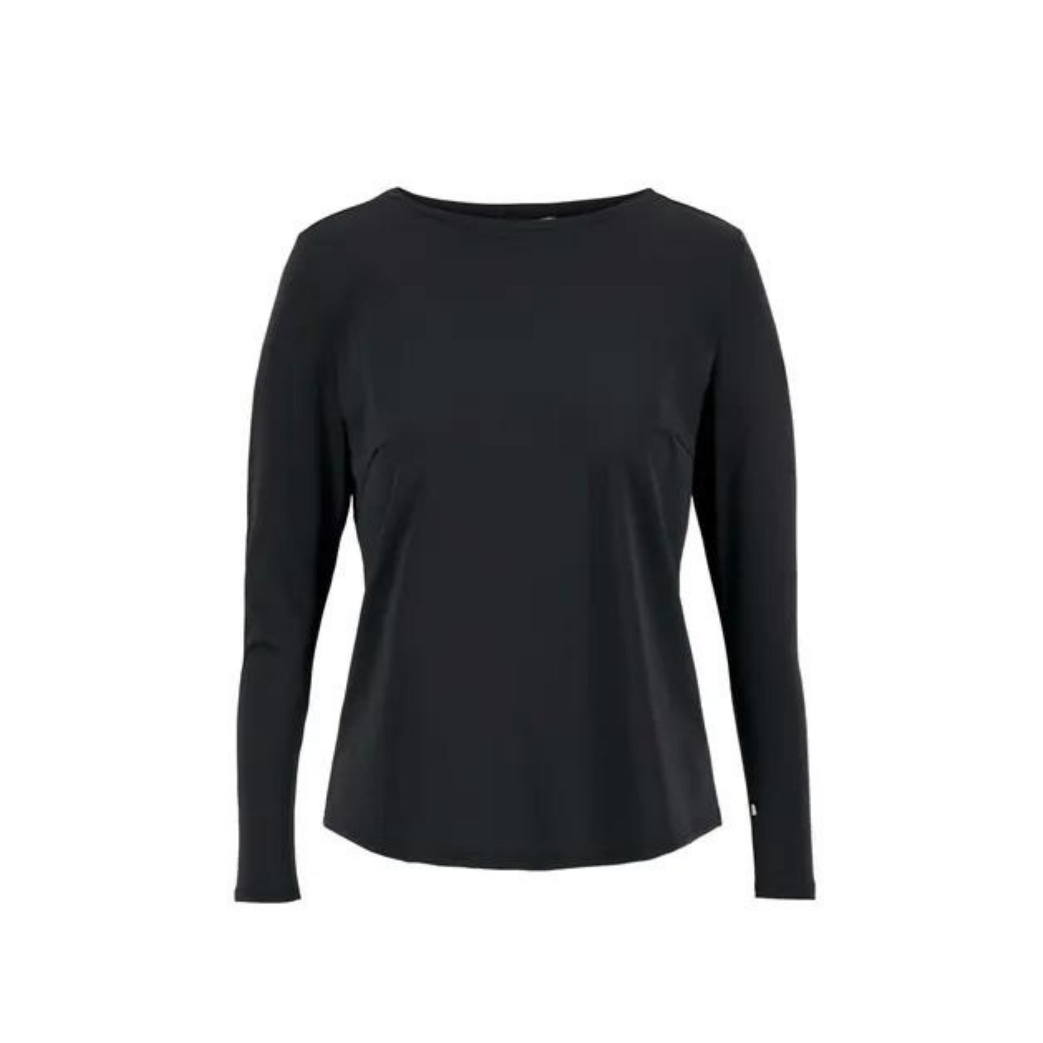 Zusss Travel Top met Boothals Zwart Color Club Breda