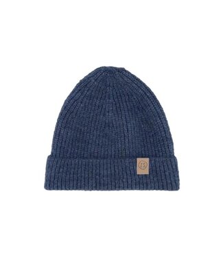 Zusss Gebreide Muts - Grijs/Blauw