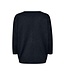 Saint Tropez MilaSZ R-Neck Pullover - Night Sky